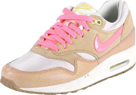 nike air max 1 premium w schuhe farbe beige pink|air max 1 shoes.